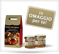 Dolce star bene - Un regalo originale e prezioso per unire gusto e salute all'efficacia delle nostre tisane.